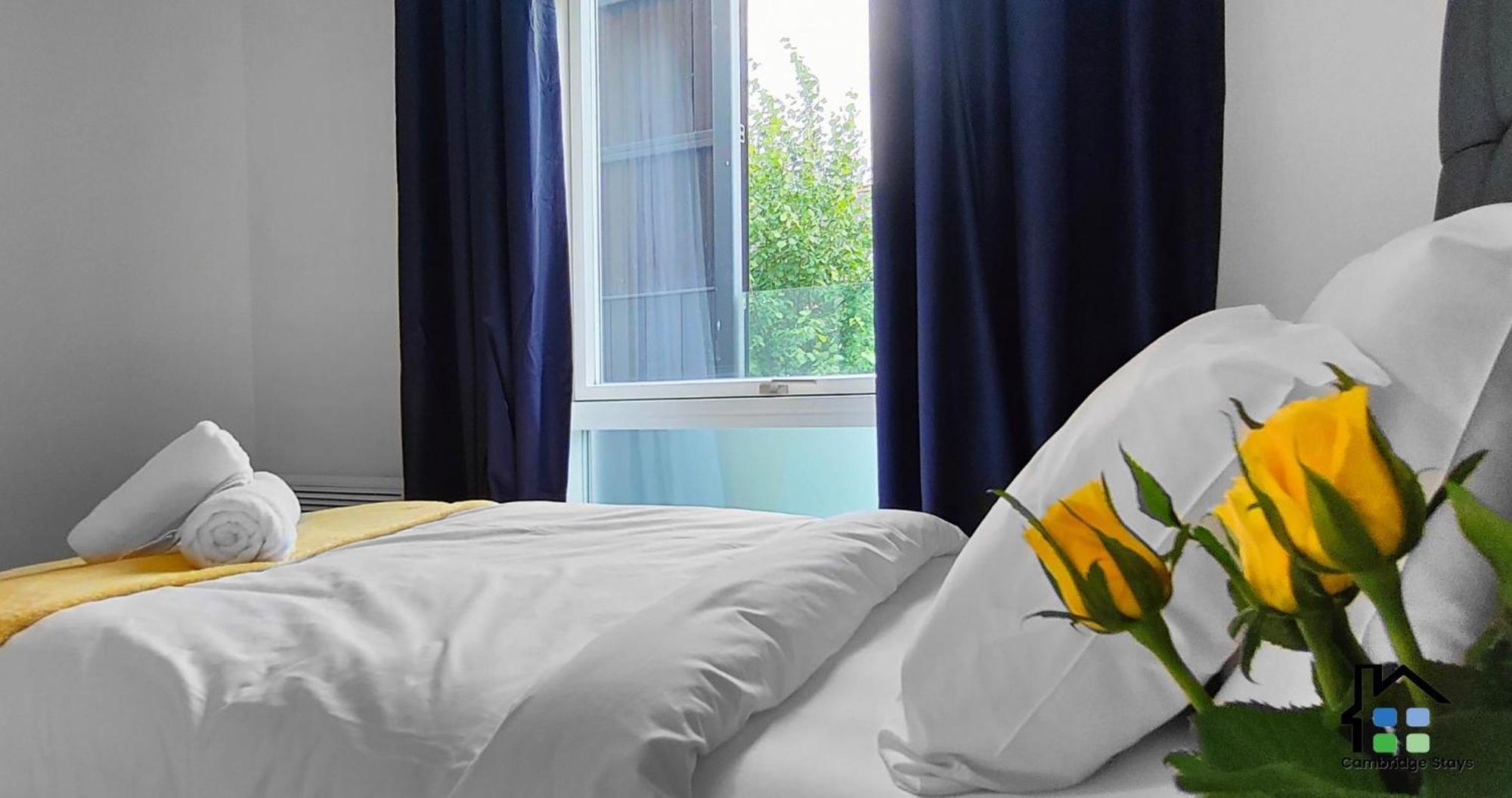 Cambridge Stays Riverside Apart Hotel With 2Br Flats At The City Centre-Parking-Balcony Eksteriør billede